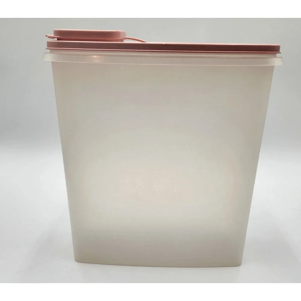 Tupperware Modular Mates Cereal Keeper Store N Pour Pink Lid 1588 1589 1590